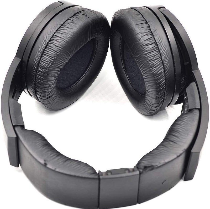 YDYBZB وسادات أذن YDYBZB MDR-RF985RK متوافقة مع سماعات سوني MDR-RF985R RF985R RF985RK بديل وسادات الأذن وسائد رغوية غطاء وسادة أكواب قطع غيار سوداء - Image 5
